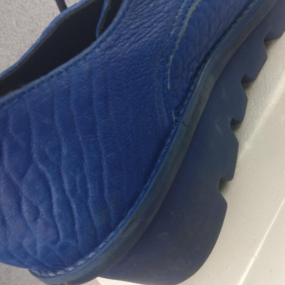 John Fluevog FREE YOUR SOLES 100% LEATHER Platform Lightweight Oxfords  Wmns11us - Picture 7 of 12
